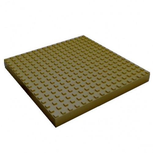 Тактильная плитка с квадратными рифами 400x400x40 зеленая